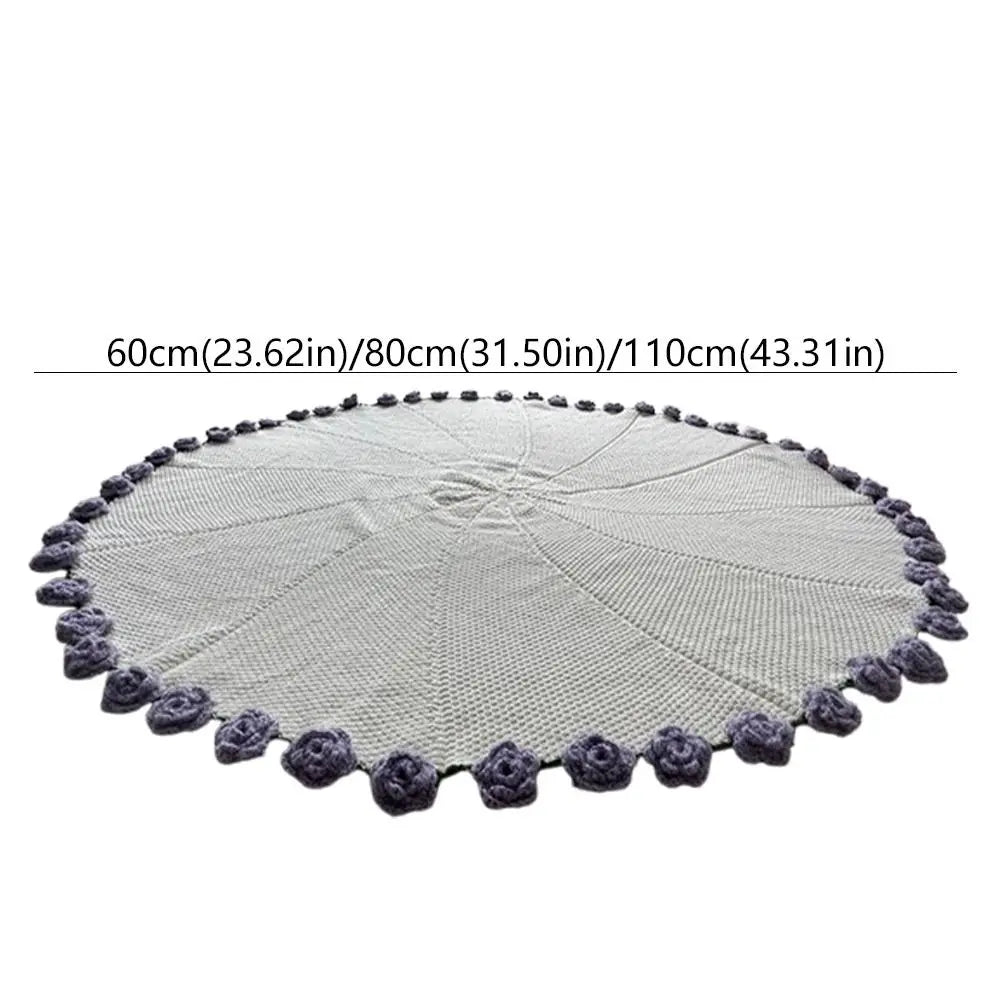 Rose Bouquet Crochet Blanket