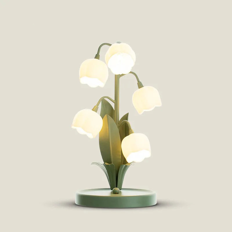 Lily of the Valley Table Lamp – Artistic Floral Ambient Light
