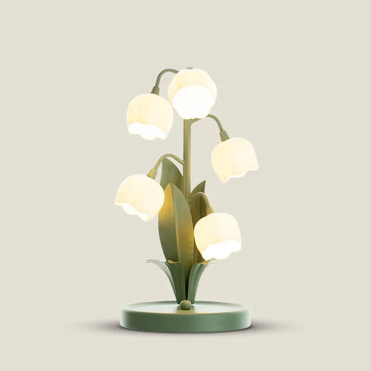 Lily of the Valley Table Lamp – Artistic Floral Ambient Light