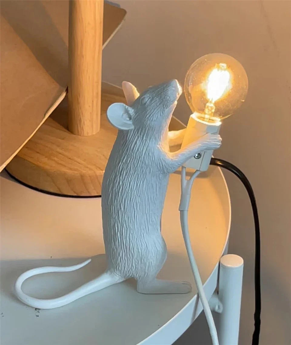 Resin Mouse Night Light