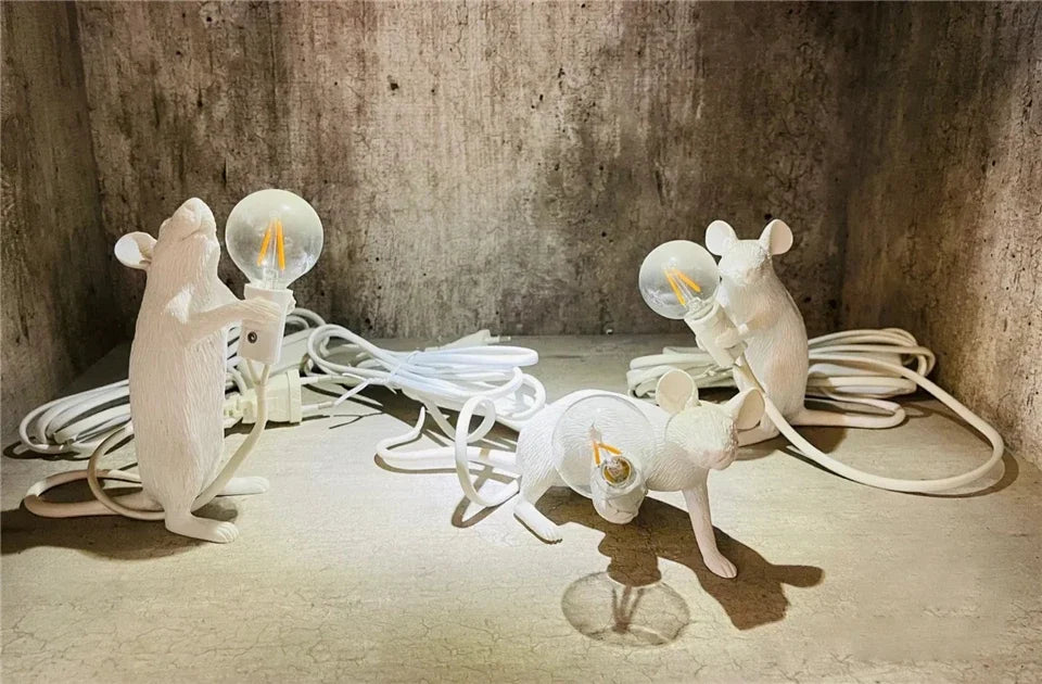 Resin Mouse Night Light