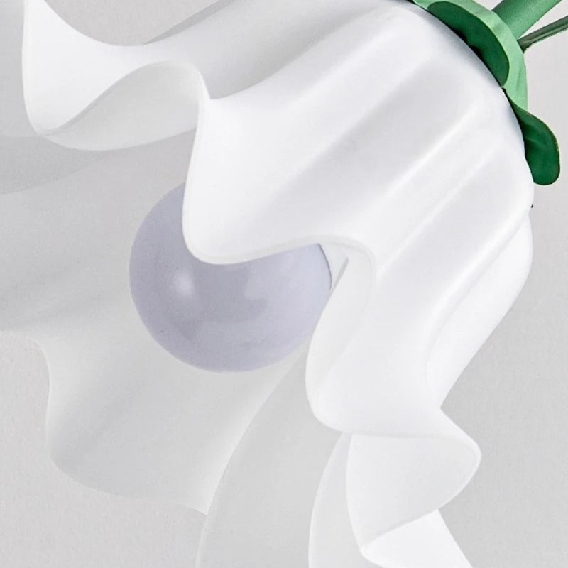 American Pastoral Flower Floor Lamp