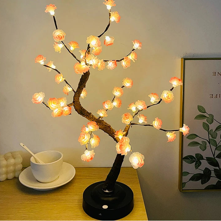 Rose Blossom Bonsai Light