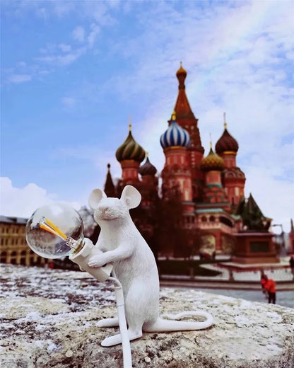 Resin Mouse Night Light