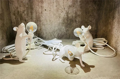 Resin Mouse Night Light