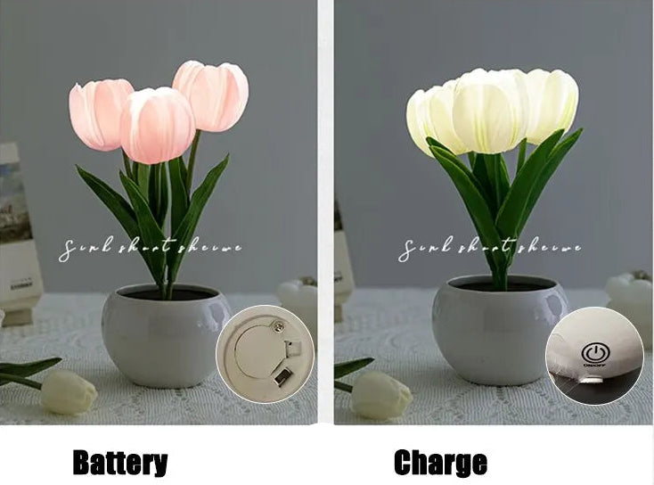 Tulip Night Light Lamp